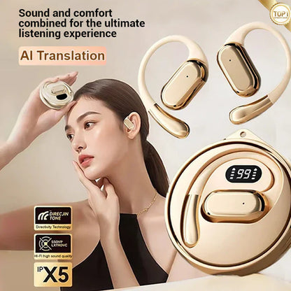 🔥 Final 2 Hours : Only Limited Stock Left🏆KLENIMORE®  Bone Conduction Smart Hearing Headphones （Mayo Clinic Recommended）