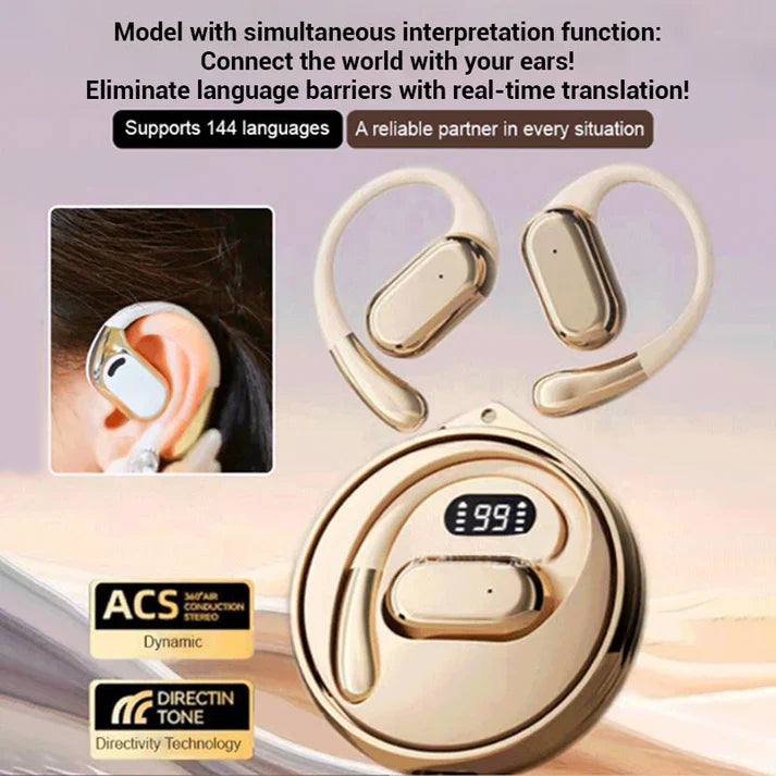 🔥 Final 2 Hours : Only Limited Stock Left🏆KLENIMORE®  Bone Conduction Smart Hearing Headphones （Mayo Clinic Recommended）